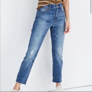 Madewell Petite High-Rise Slim Boyjean